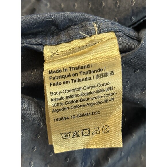 Scotch Soda Amsterdam Shirt Men Large Blue Long Sleeve Button Down Geometric - Picture 6 of 7